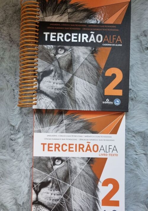 Terceir O Alfa Vol Livro Texto Caderno Do Aluno Bazar Do Livro