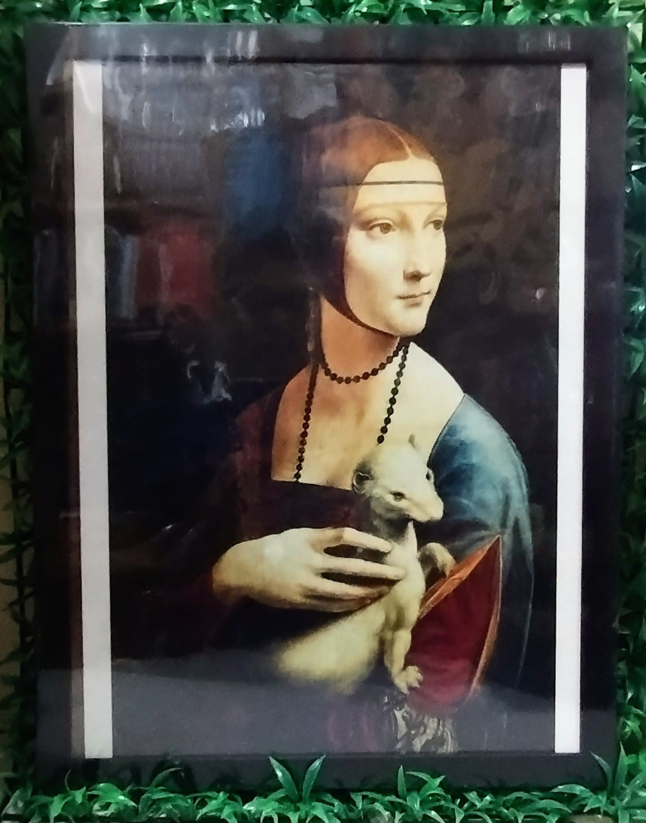 Quadro Dama Com Arminho Leonardo Da Vinci