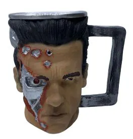 Caneca 3D T-800 - O Exterminador do Futuro Terminator - Imagem 2