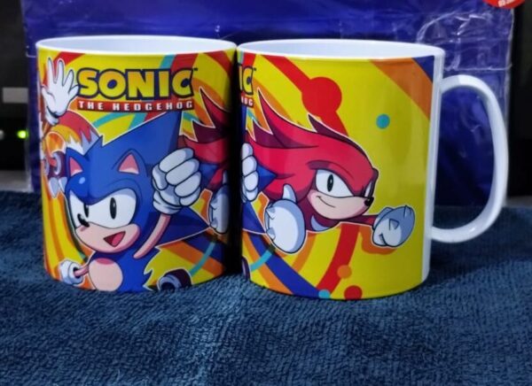 Caneca de Polímero - Sonic The Hedgehog