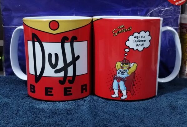 Caneca de Polímero - The Simpsons (Duff Beer)