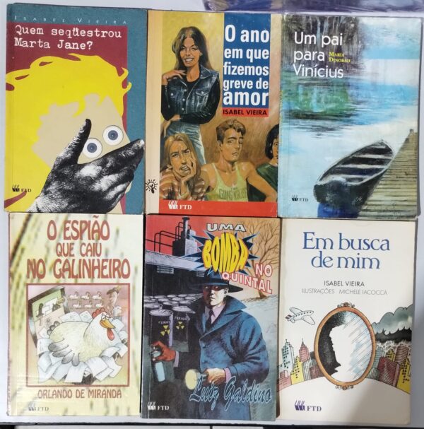 Combo de Livros Infantojuvenis (12 Volumes) - Editora FTD - Image 3