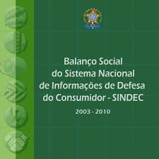 Balanço Social do Sistema Nacional de Informaçoes de Defesa do Consumidor Sindec 2003 2010