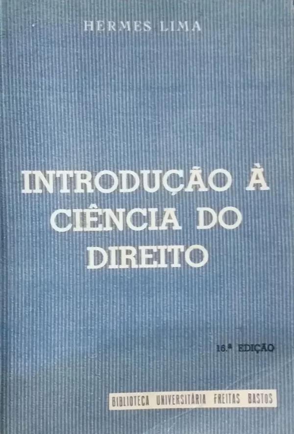 Introduçao a Ciencia do Direito - 15ª Ediçao
