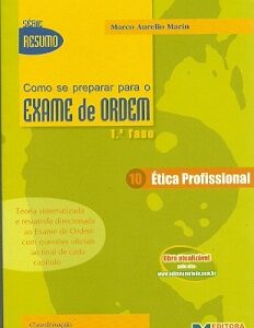 Etica Profissional Como se Preparar Para o Exame de Ordem 1ª Fase Serie Resumo