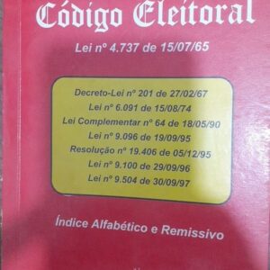 Codigo Eleitoral Lei n 4737 de 15/07/65