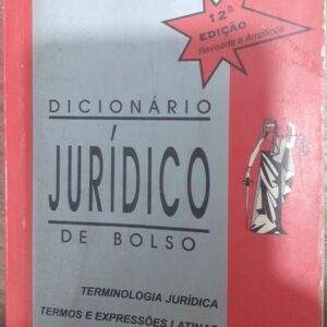 Dicionario Juridico de Bolso - 12ª Ediçao