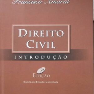 Direito Civil Introduçao - 7ª Ediçao