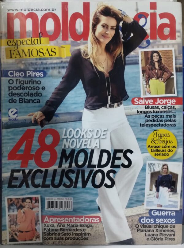Revista Molde e Cia 18 - Cleo Pires (Possui molde)