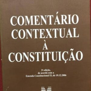 Comentario Contextual a Constituiçao - 3ª Ediçao
