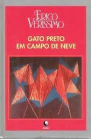 Gato preto em campo de neve (Capa dura)