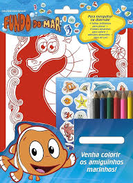 Colorir com Brilho - Fundo do Mar