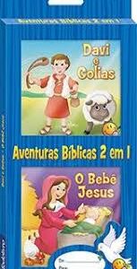 Aventuras Bíblicas 2 em 1 - Davi e Golias e O Bebê Jesus