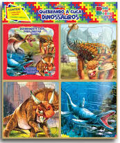 Livro Quebrando a Cuca - Dinossauros 1