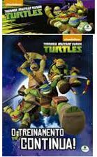 Livro Gigante com Pôster - Teenage Mutant Ninja Turtles (O Treinamento Continua)