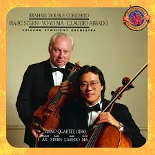Lp Brahms - Double Concerto - Isaac Stern - Yo-Yo Ma - Claudio Abbado