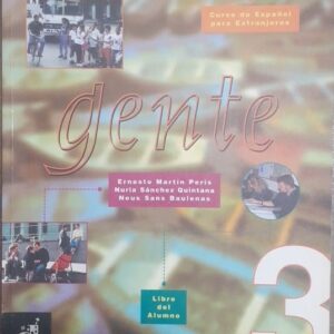 Gente 3 - Curso de Espanol para Extranjeros - Libro del Aumno