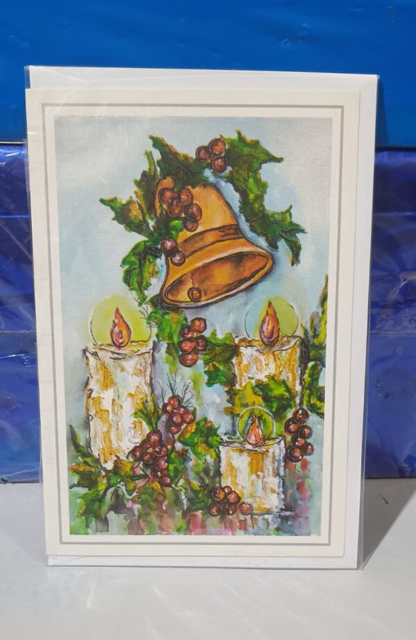 Cartão Postal de Natal - Festejando o Natal