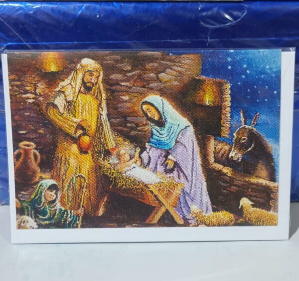 Cartão Postal de Natal - Nascimento de Jesus