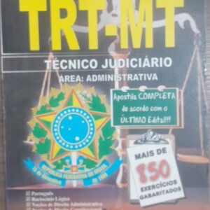 Apostila Trt Mt Tecnico Judiciario Area Administrativa