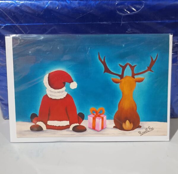 Cartão Postal de Natal - Sob o Céu Estrelado
