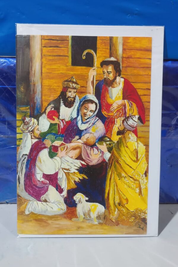 Cartão Postal de Natal - Incenso Ouro e Mirra