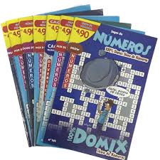 Passatempos - Números Domix (3 Unidades)