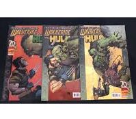 Wolverine Vs Hulk 3 Volumes