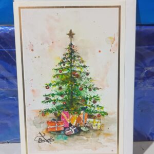 Cartão Postal de Natal - Árvore de Natal