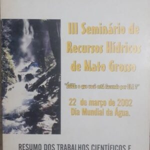 3 Seminario de Recursos Hidricos de Mato Grosso