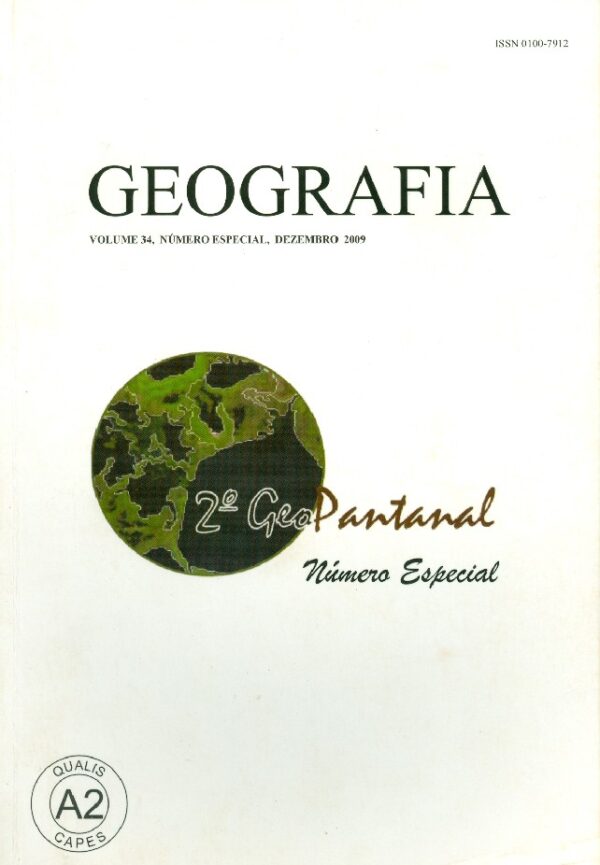 Geografia Volume 40 Número Especial Agosto 2015 - 5º GeoPantanal
