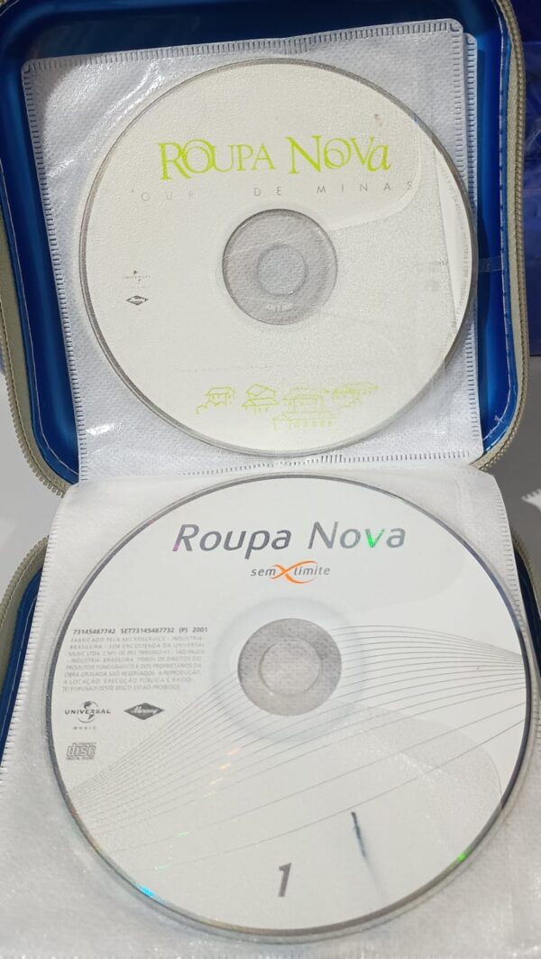 Porta CD Azul com Capacidade para 40 Midias (Jiadai) +18 CDs - Imagem 4