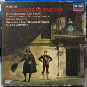 Box com 2 Fitas K7 Gioacchino Rossino - IL Barbiere DI Siviglia (Raríssimo))