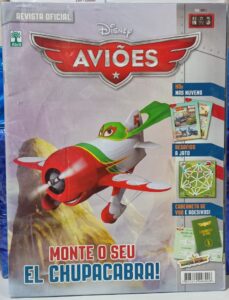 Revista Oficial Disney Aviões 03 - Monte o seu El Chupacabra
