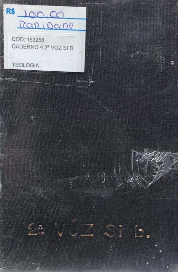 Caderno 4 2ª Voz Si B