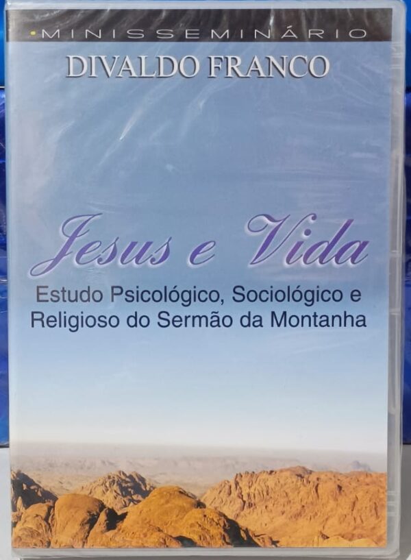 Dvd Divaldo Franco - Jesus e Vida (lacrado)