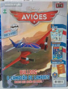 Revista Oficial Disney Aviões 04 - Bulldog o campeão de Londres
