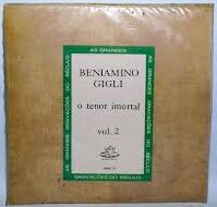 Lp Beniamino Gigli - O Tenor Imortal Vol. 2