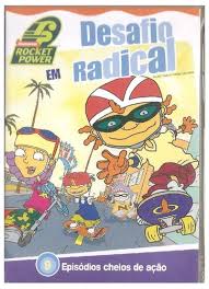 Dvd Rocket Power em Desafio Radical