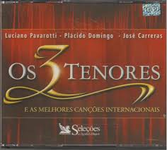 CD Os 3 Tenores (Box com 4 CDs) - Luciano Pavarotti - Plácido Domingo - José Carreras
