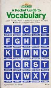 Pocket Guide To Vocabulary
