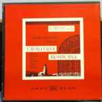 Lp Pietro Mascagni dirigindo Cavalleria Rusticana
