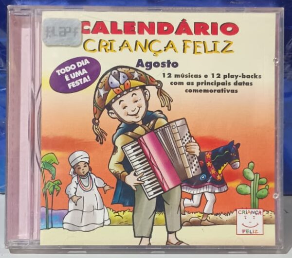 CD Calendário Criança Feliz - Agosto