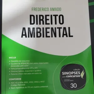 Direito Ambiental - Coleção Sinopses para Concursos Vol 30 7ª