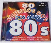 CD 80 Sucessos dos Anos 80's 2 Cds