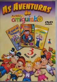 Dvd As Aventuras do Nosso Amiguinho 3 em 1
