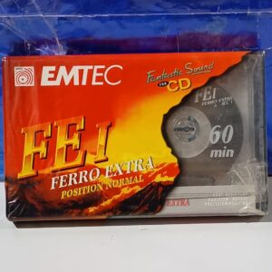 Fita Cassete EMTEC - Fe I Ferro Extra  (Lacrado)