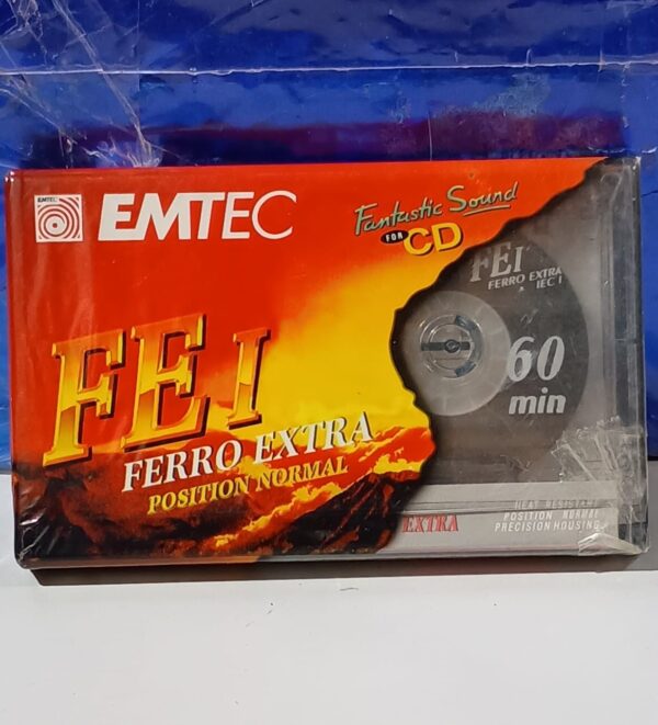 Fita Cassete EMTEC - Fe I Ferro Extra  (Lacrado)
