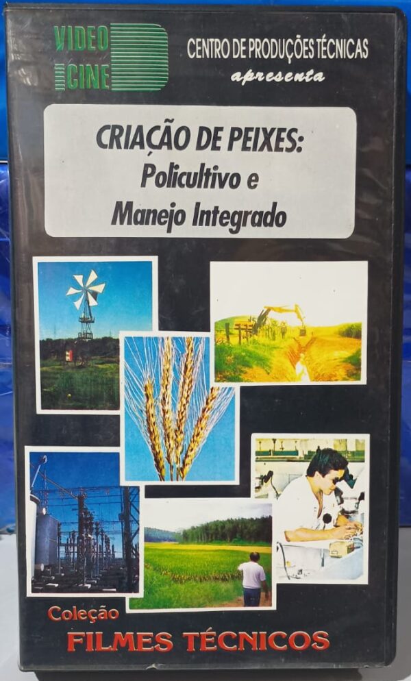 Vhs Coleção Filmes Técnicos - Criação de Peixes