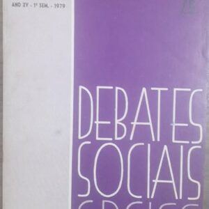 Debates Sociais Cbciss Vol. 28 - Ano XV 1º Semestre 1979